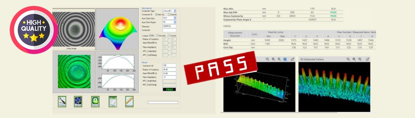 MTP® MPO-glasvezelkabeltesten TAA-conformiteit